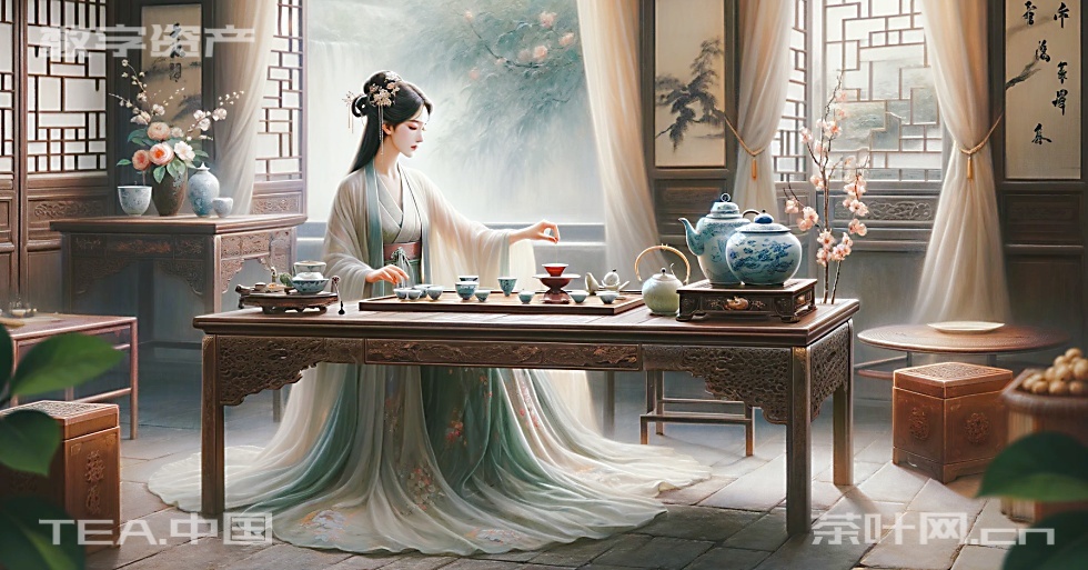 丽江永兴茶农清明前采茶忙